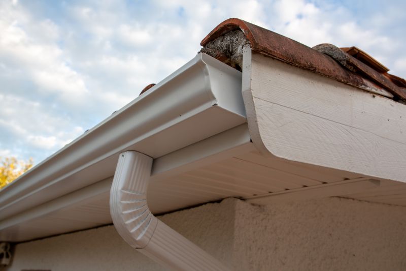 Custom Gutter Fitting on a Home