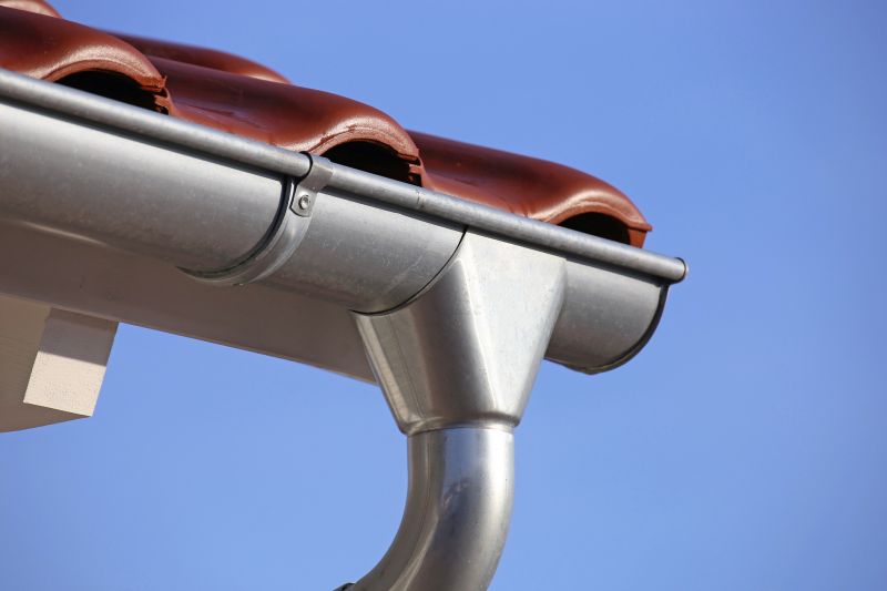 Steel Rain Gutter Installation